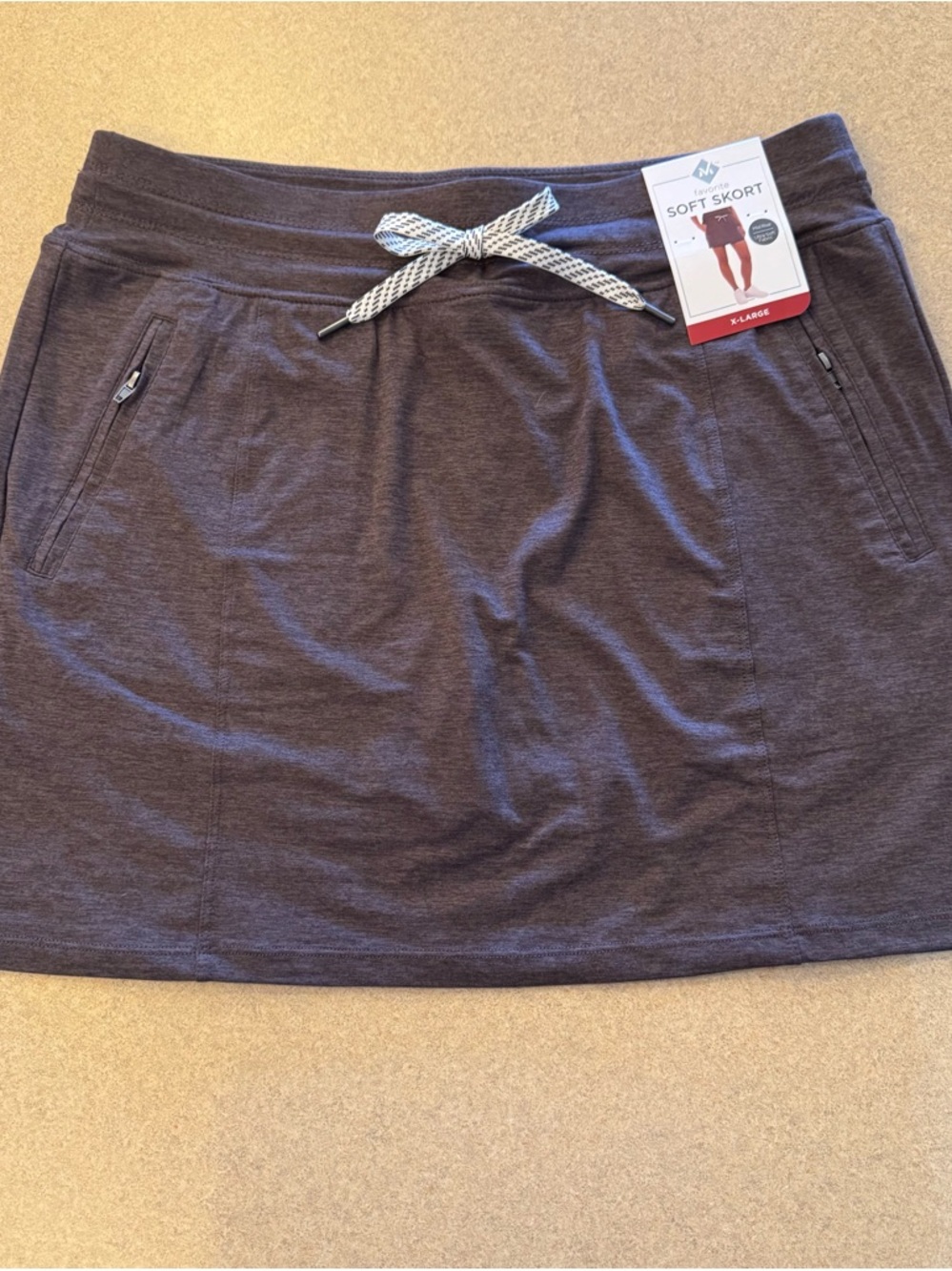Women’s Active Mini Skirt - Heather purple